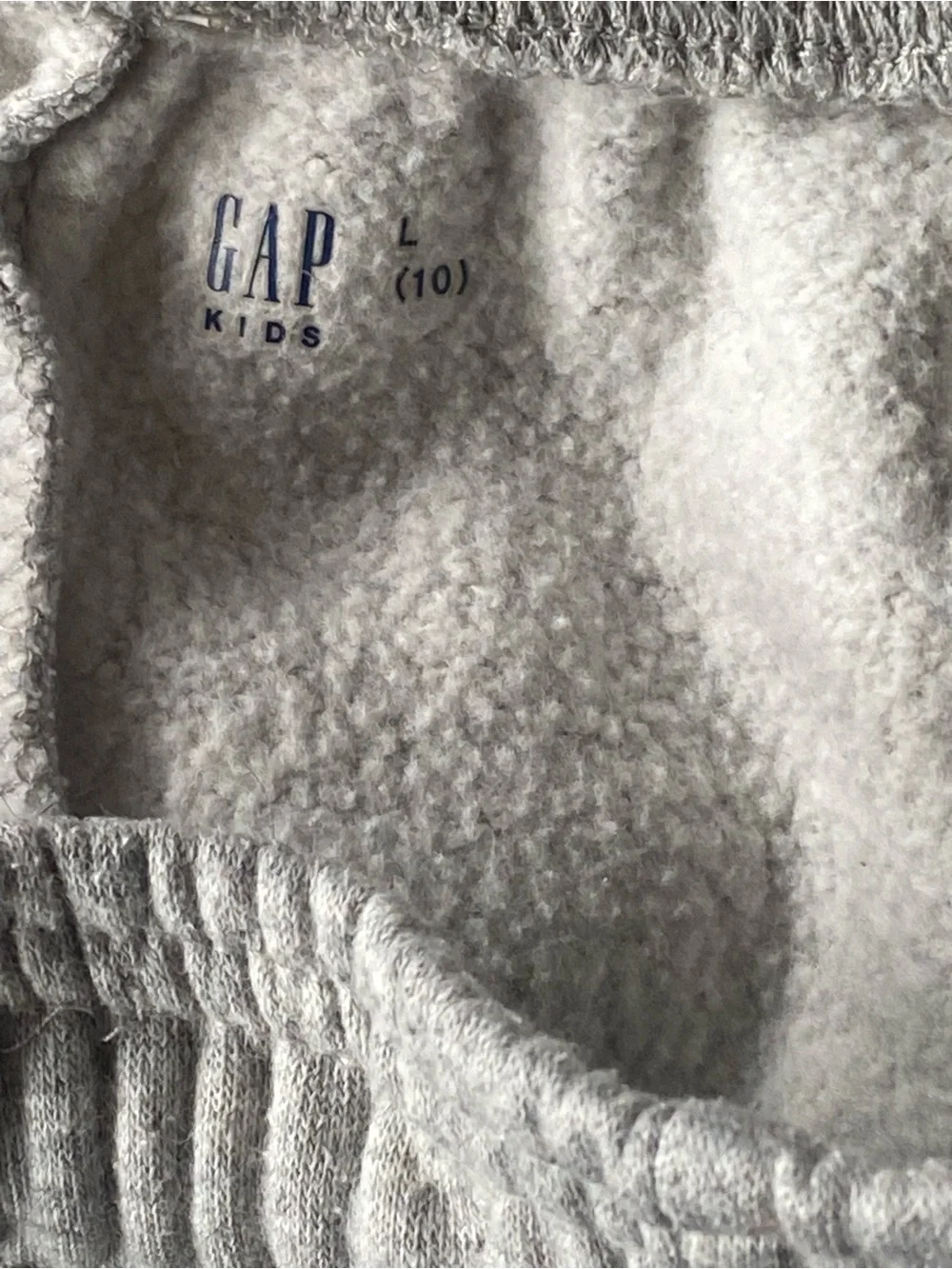 GAP Gray Kids Fleece Sweatpants